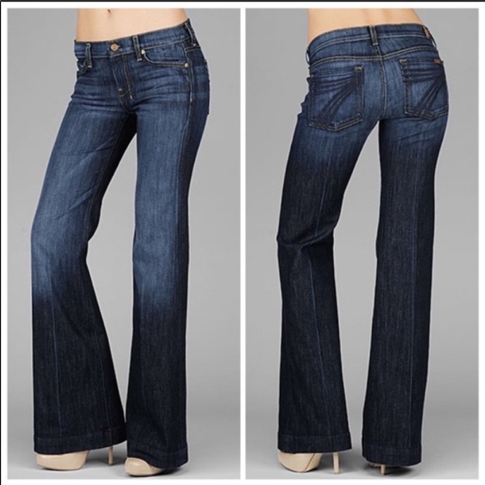 7 for all mankind Jeans Denim Dark Dojo 26 x 31